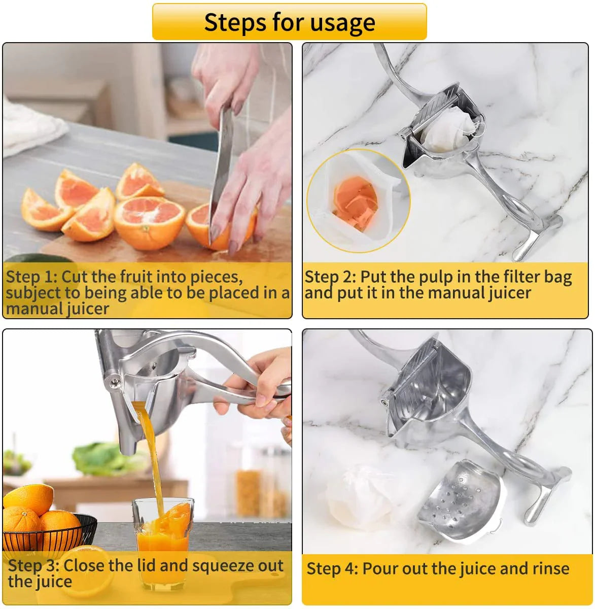 Hand Juicer & Squeezer