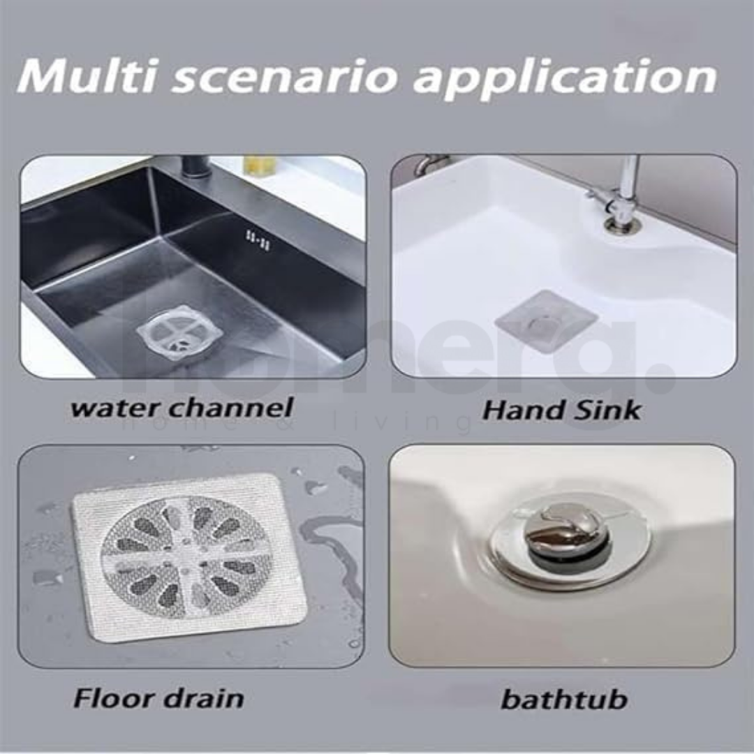 Self-Adhesive Floor Drain Stickers - (IMPORTED)