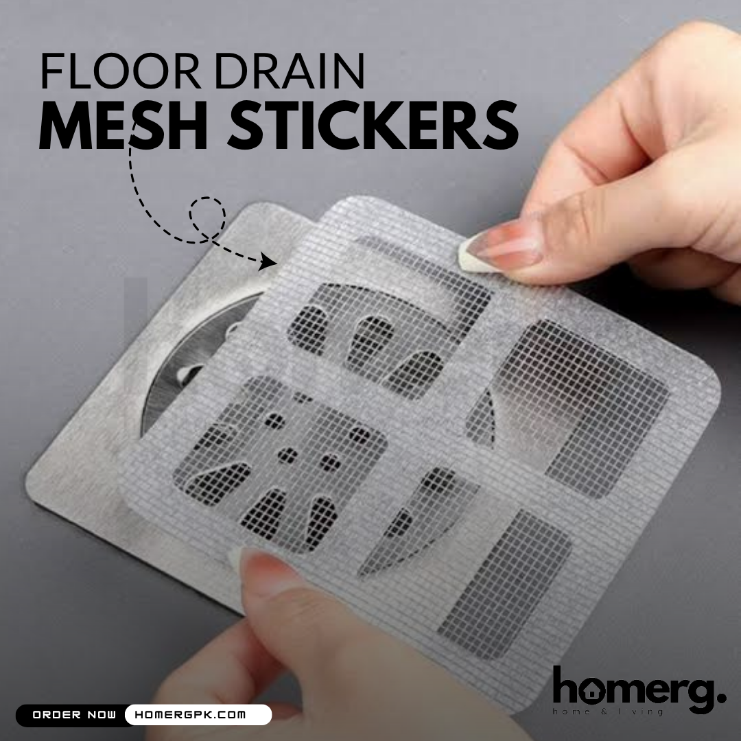 Self-Adhesive Floor Drain Stickers - (IMPORTED)