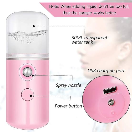 Portable Mini Face Mist Handy Sprayer