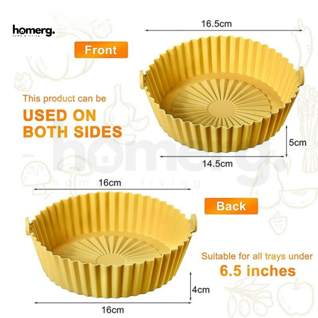 Plattos Silicone Air Fryer & Baking Tray - (IMPORTED)