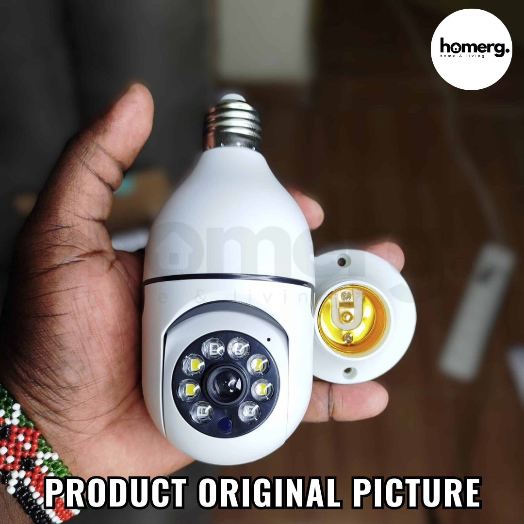 Wireless Wifi Bulb Security Camera
