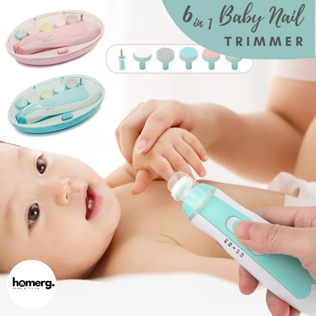 6 in 1 Electric Baby Nail Trimmer