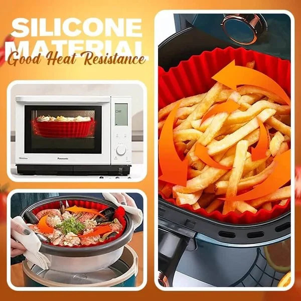 Plattos Silicone Air Fryer Tray | Pack Of 5