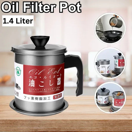 Stainless Steel Oil Filter Pot