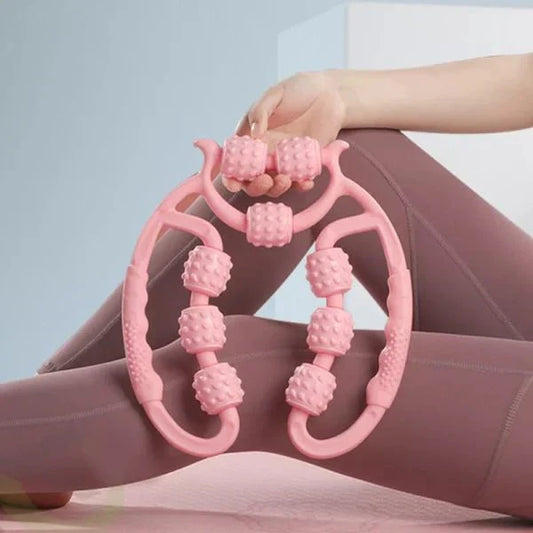 9 Wheels U Shape Points Massage Muscle Relax