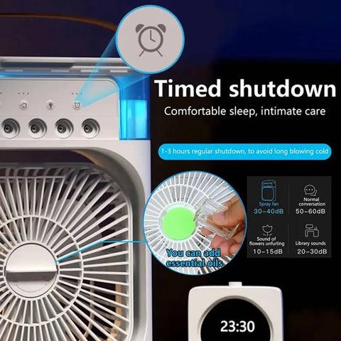 Air Cooling Fan With Humidifier