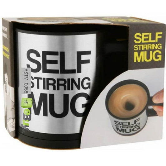 Self Stirring Mug For Coffee Tea