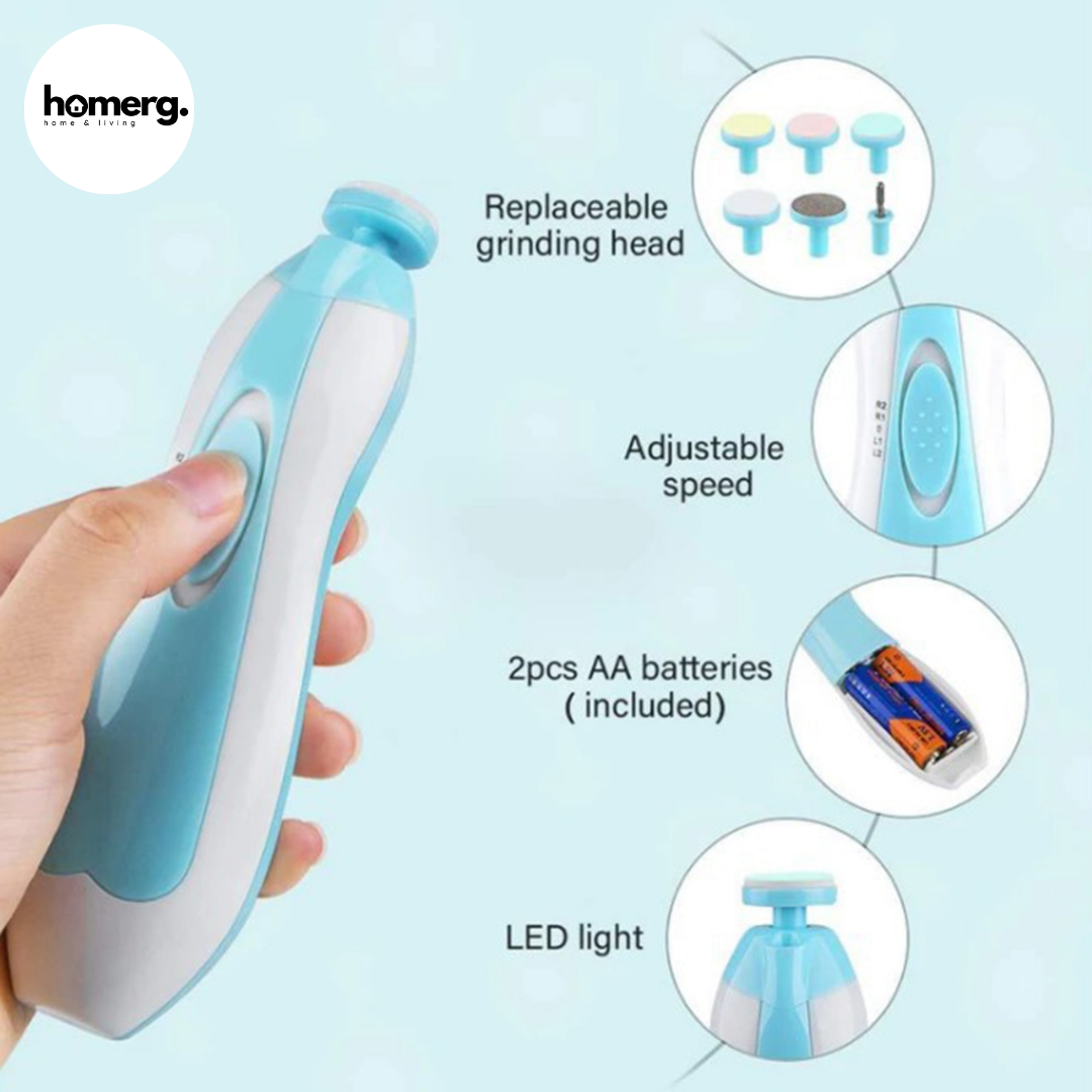 6 in 1 Electric Baby Nail Trimmer