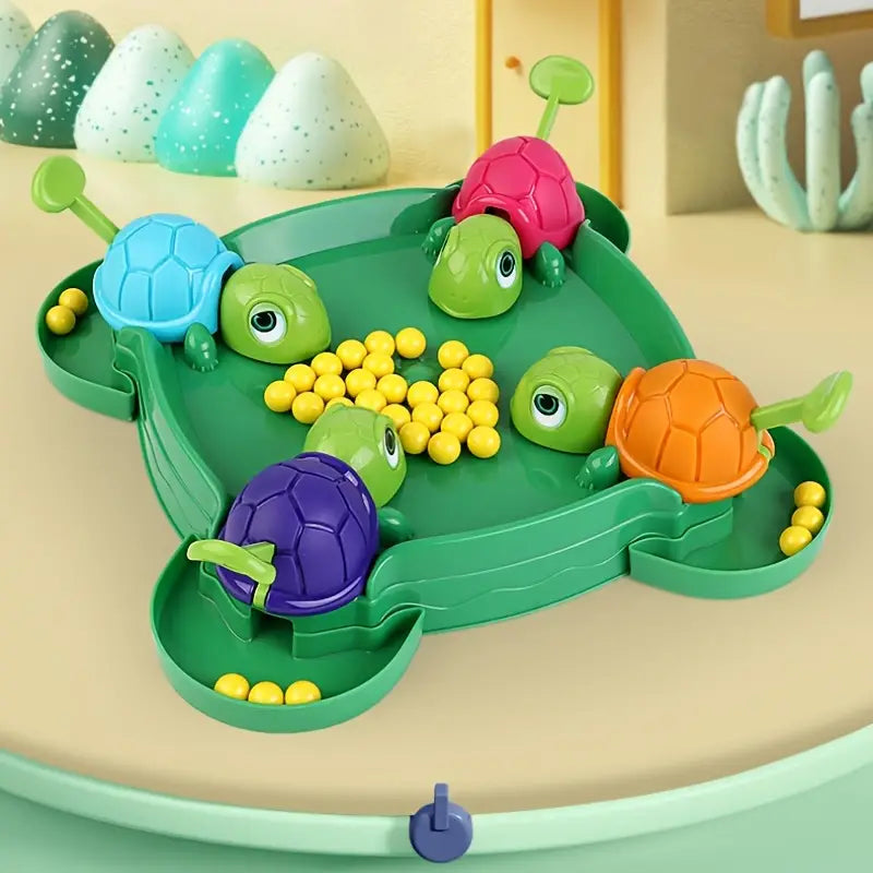 "HUNGRY TURTLE" Four-Player Board Game