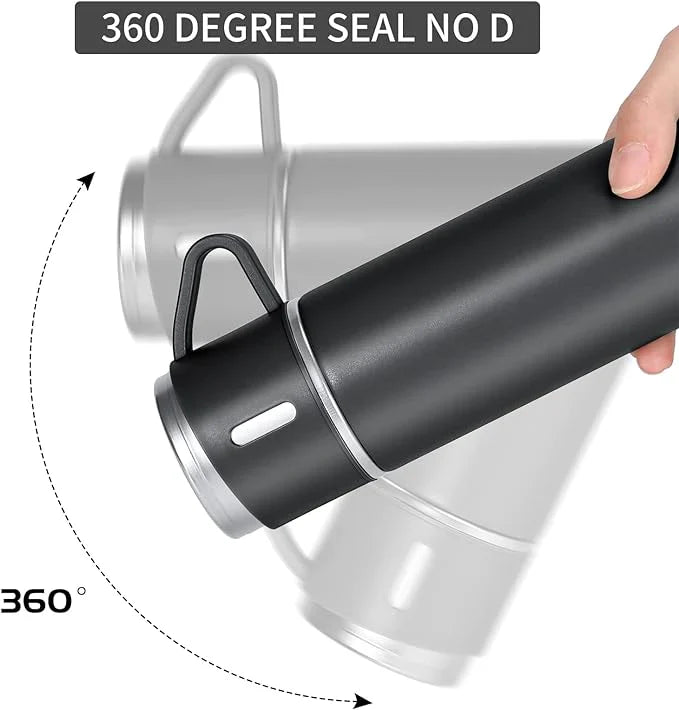 Double-Wall Stainless Steel Vacuum Thermos Flask