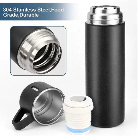 Double-Wall Stainless Steel Vacuum Thermos Flask