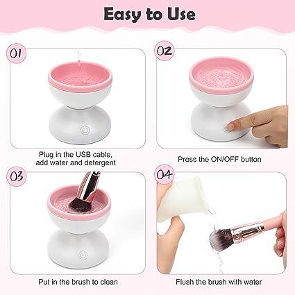 Electric Makeup Brush Cleaner Machine