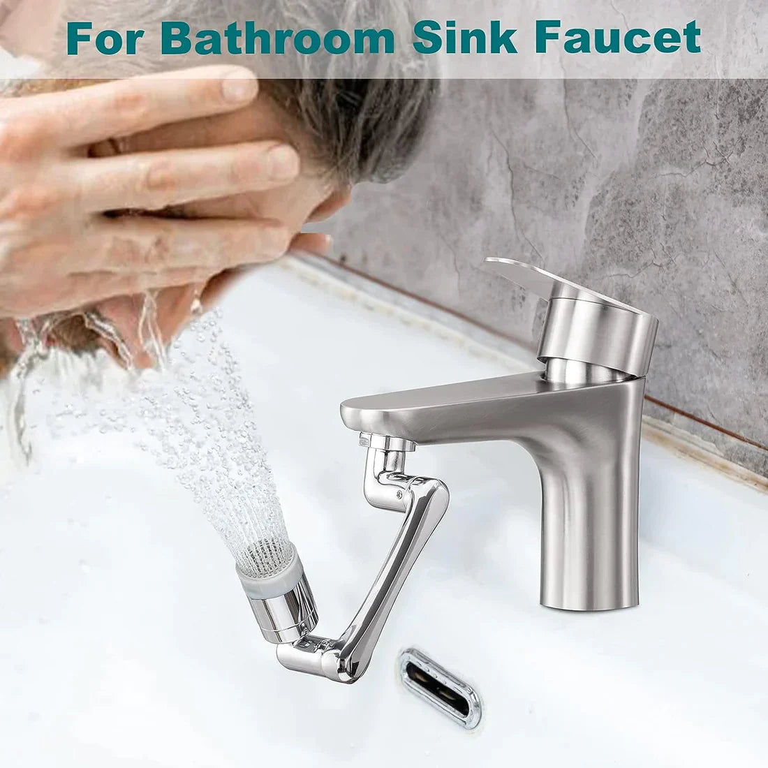 1080 Degree Rotating Faucet