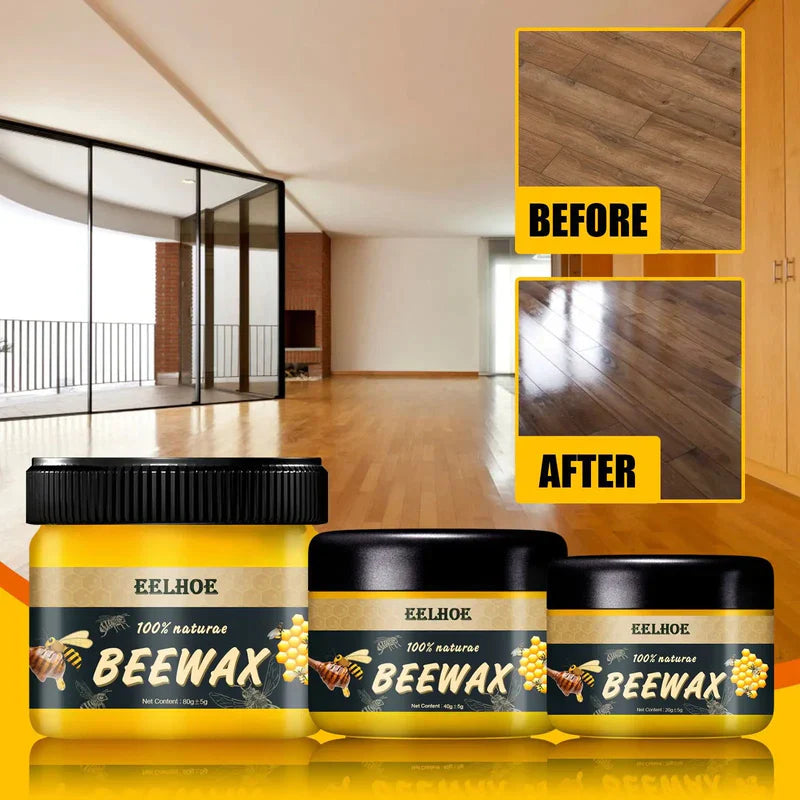 Natural Beeswax Furniture Polish for Wood Care