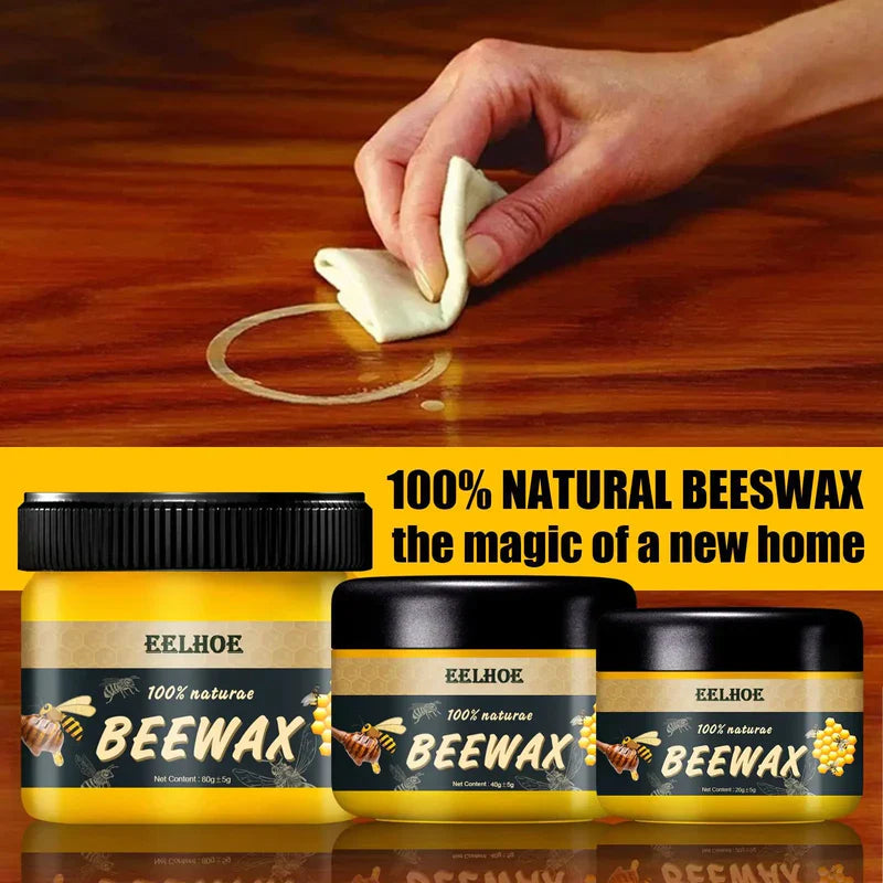 Natural Beeswax Furniture Polish for Wood Care