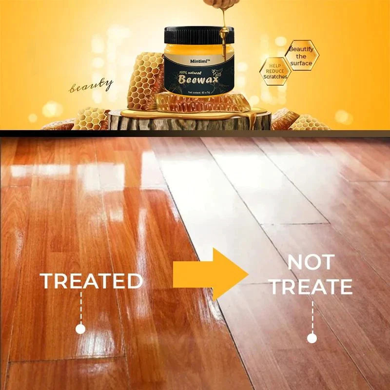 Natural Beeswax Furniture Polish for Wood Care