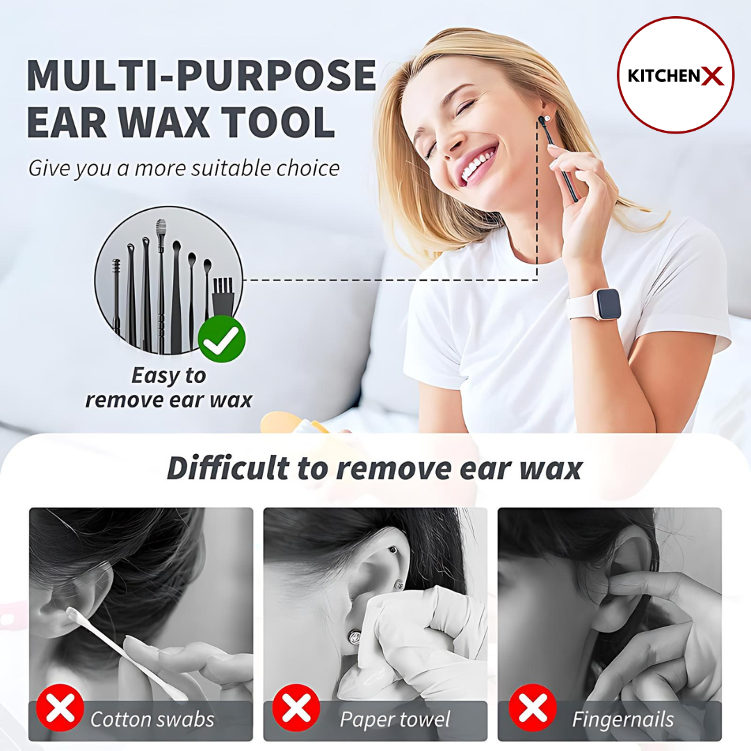 6 PCS Ear Wax Removal Kit - (BUY 1 GET 1 FREE)