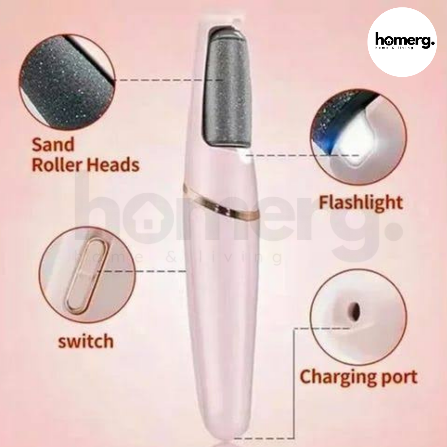 Flawless Pedi Foot Pedicure & Callus Remover