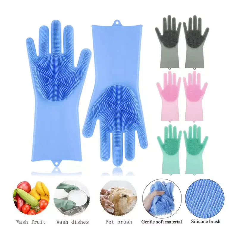 Silicon Dishwashing Gloves