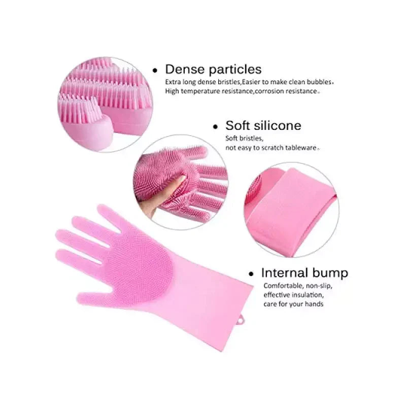 Silicon Dishwashing Gloves