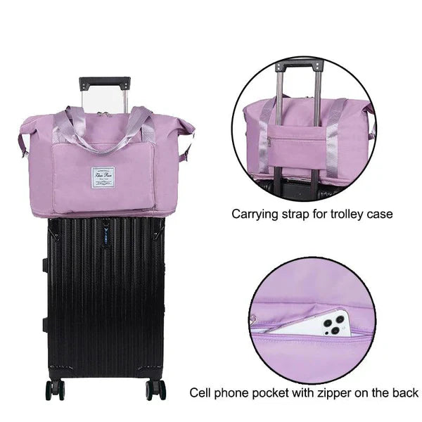 Folding waterproof large travel bag best sale