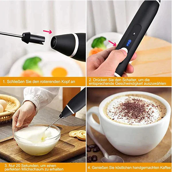 Handheld Milk Frother 2 In 1