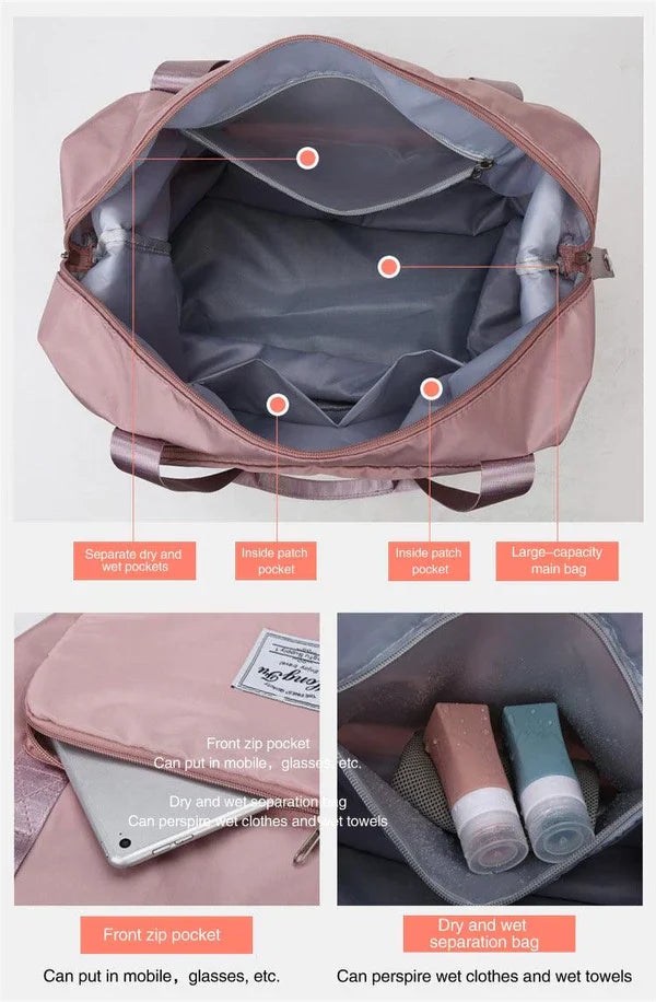 Foldable Waterproof Large Gym/Travel Bag