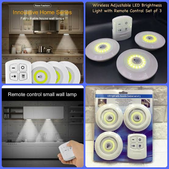 LED Lights With Wireless Remote Control