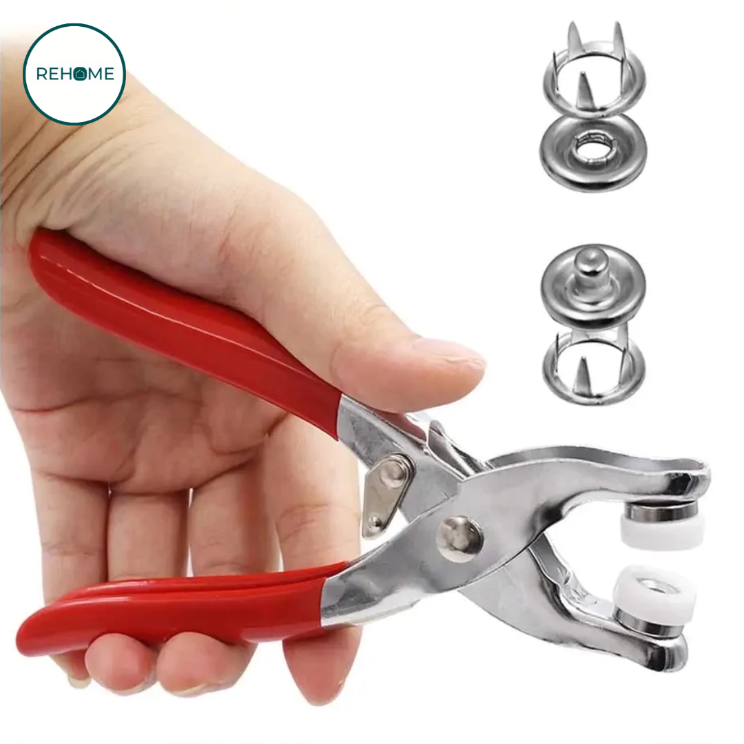 Pliers Snap Button Tool Kit - (FREE Delivery)