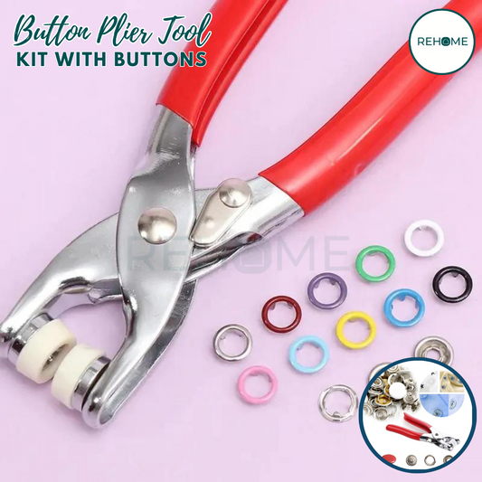 Pliers Snap Button Tool Kit - (FREE Delivery)