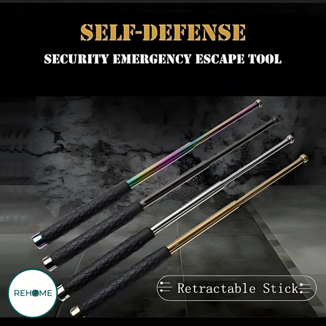 Premium Metal Self Defence Stick - (IMPORTED)