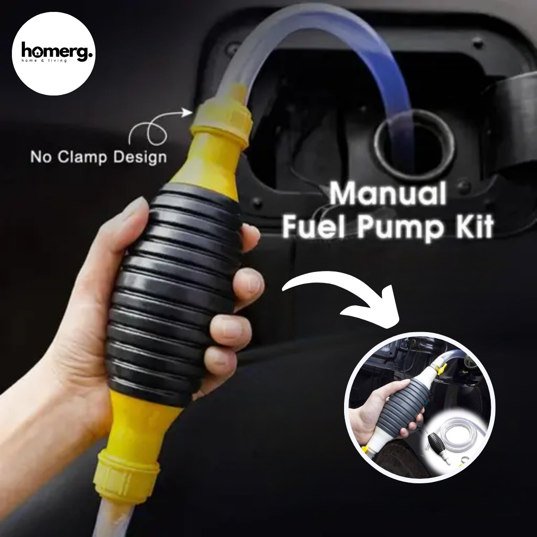 Manual Fuel Hand Pump Transfer Kit - (IMPORTED)