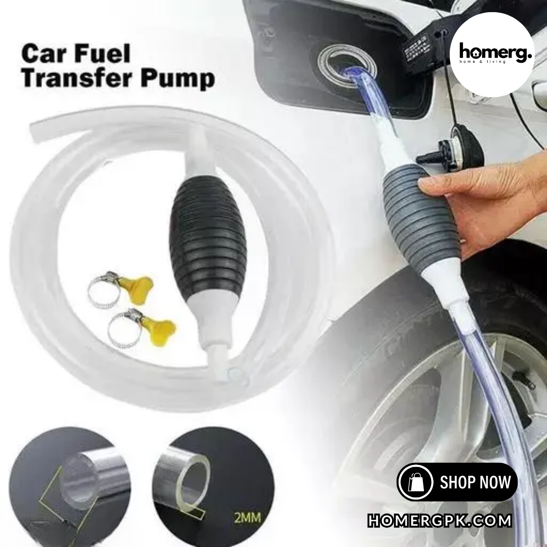 Manual Fuel Hand Pump Transfer Kit - (IMPORTED)