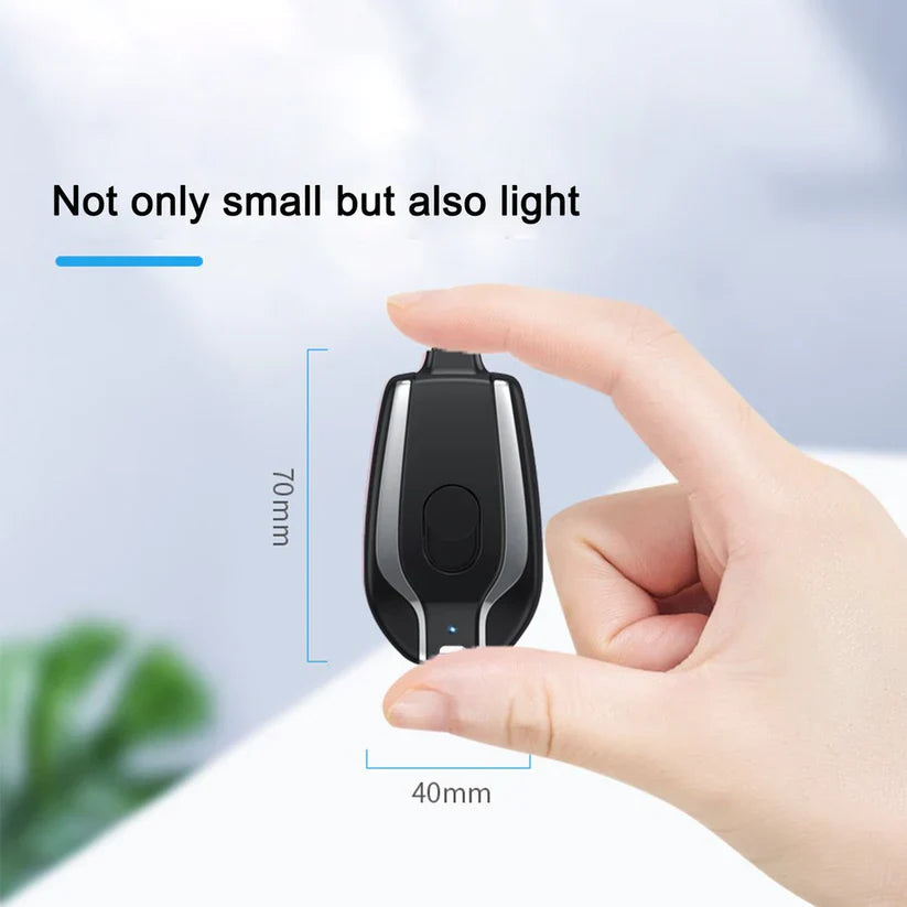 Portable Key Chain Charger (1500 mAh)