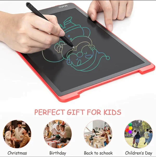 Multi Color 12 Inches LCD Writing Tablet