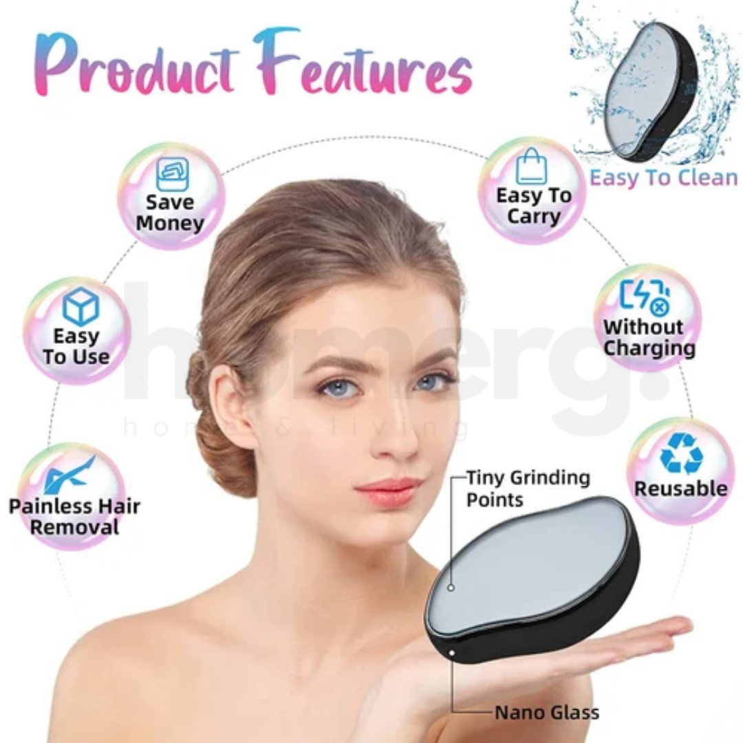 Nano Crystal Painless Hair Remover & Epilator