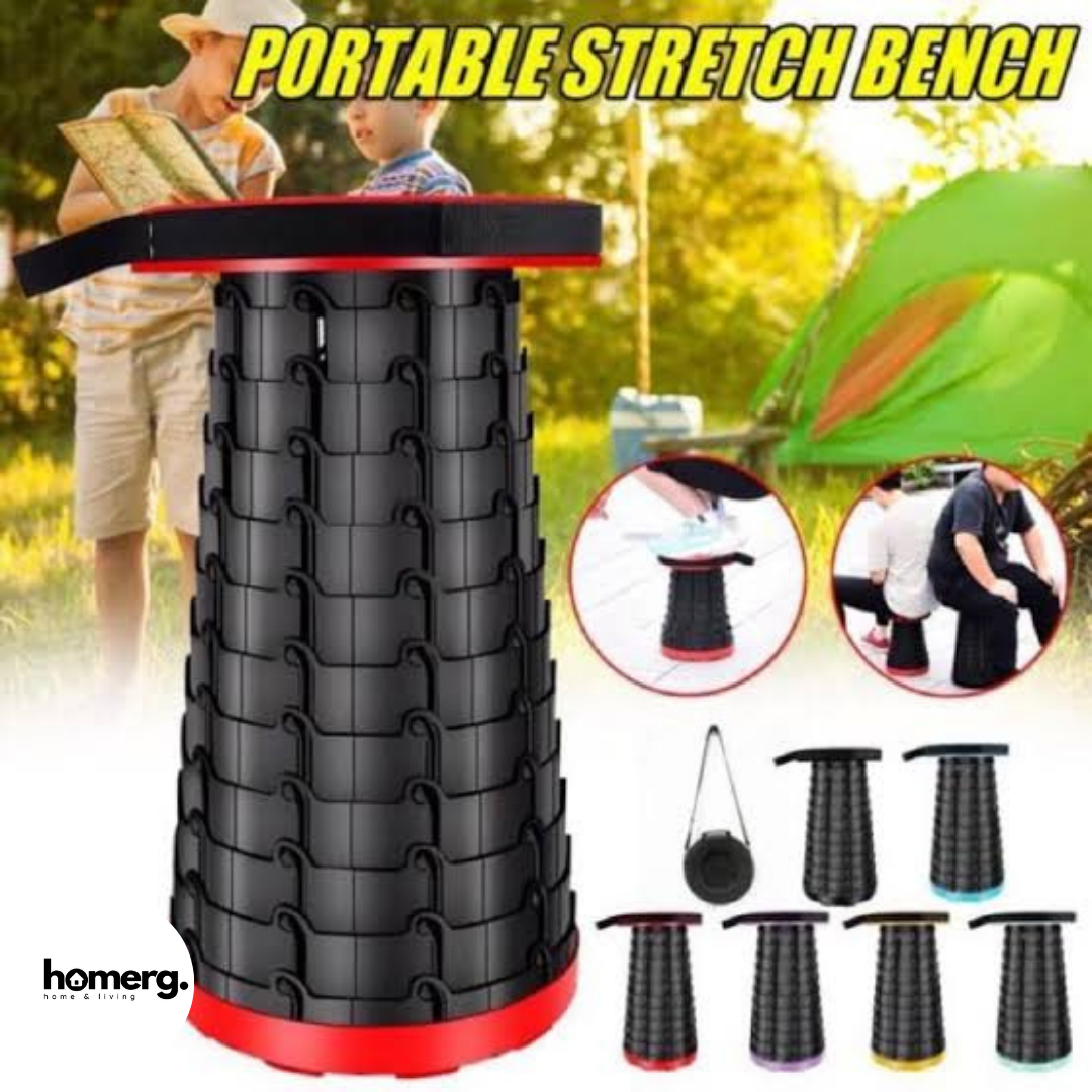 Portable Telescopic Folding Heavy Duty Stool - (IMPORTED)