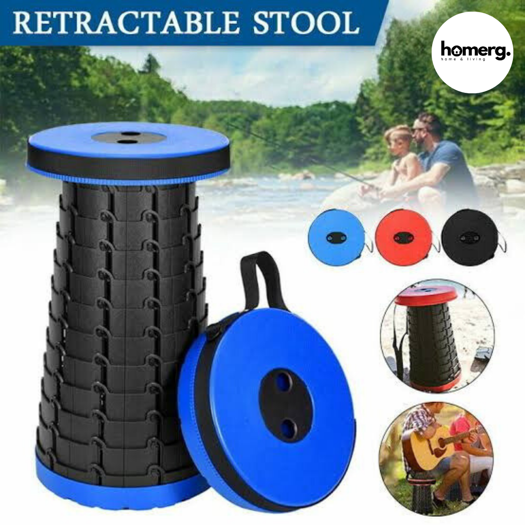 Portable Telescopic Folding Heavy Duty Stool - (IMPORTED)