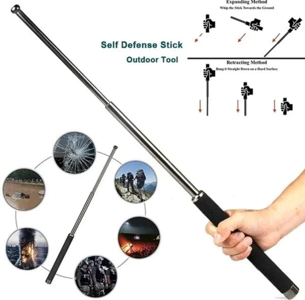 Premium Metal Self Defence Stick