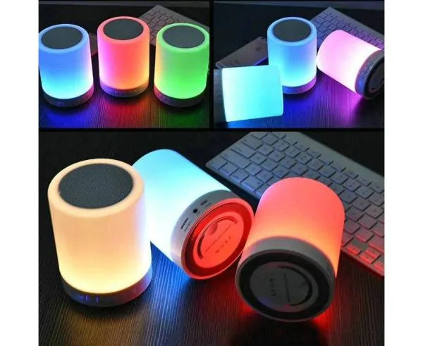 Wireless Bluetooth HiFi Speaker with Sound Light