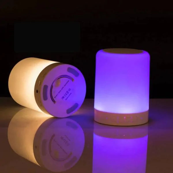 Wireless Bluetooth HiFi Speaker with Sound Light