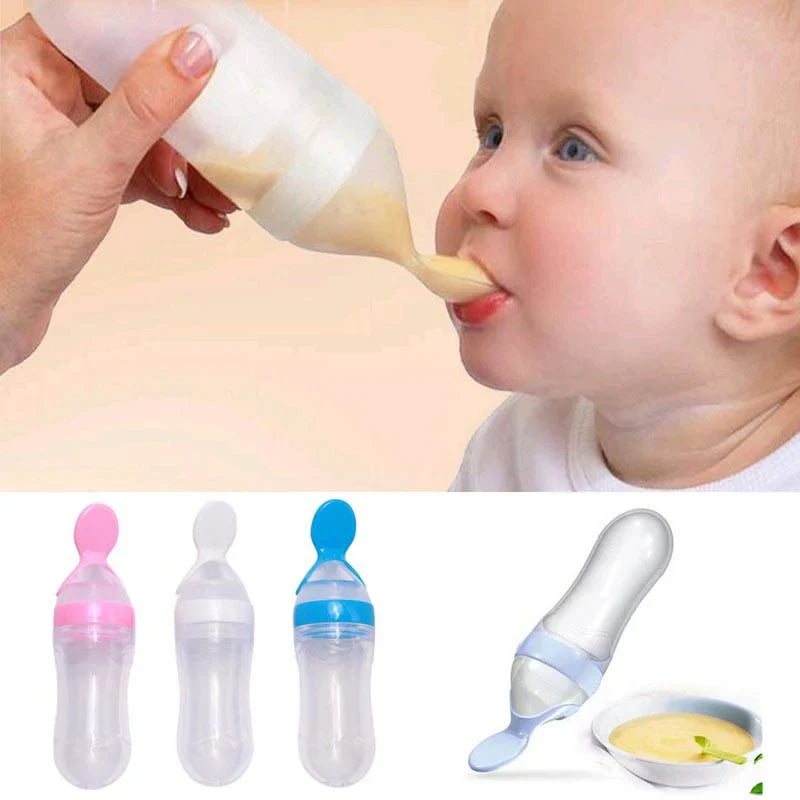 Silicone Baby Spoon Feeder