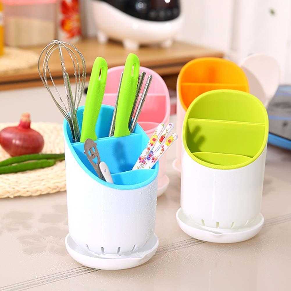 Spoon Holder Drain Cutlery Organizer