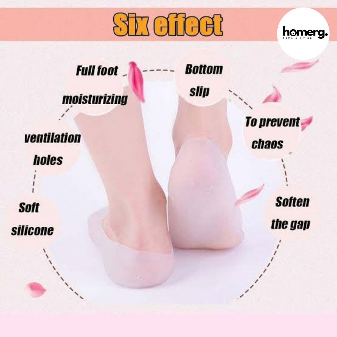 Silicone Moisturizing Gel Socks - (IMPORTED)