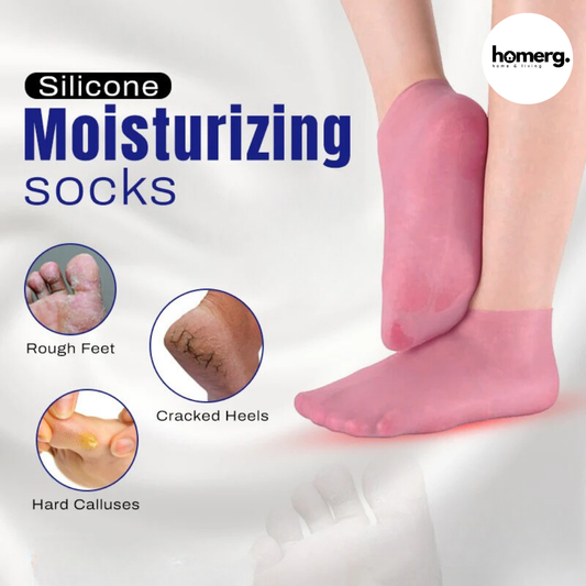 Silicone Moisturizing Gel Socks - (IMPORTED)