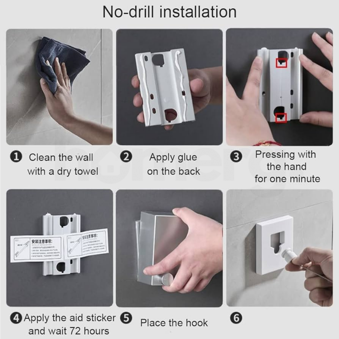 Space-saving Retractable clothesline