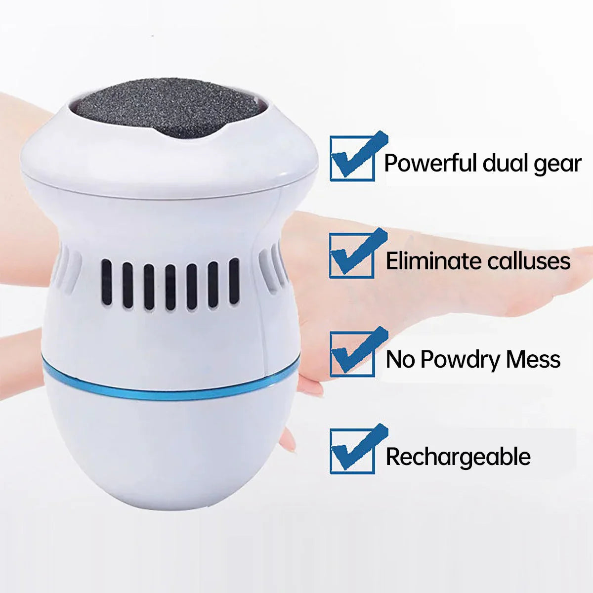 Electric Vacuum Foot Grinder & Callus Remover