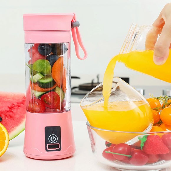 Portable USB Rechargeable Mini Blender and Juicer