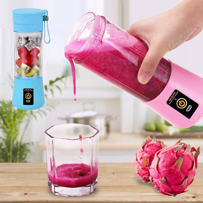 Portable USB Rechargeable Mini Blender and Juicer